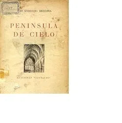 Libro usado en venta: Peninsula de cielo de Luis Gorosito Heredia; editorial Centauro impreso en 1947 realizamos envios a todo el mundo.1