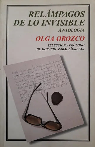 Libro usado en venta: Relampagos de lo invisible de Olga Orozco; editorial Fondo de Cultura Economica impreso en 1997 envios a todo el mundo.1