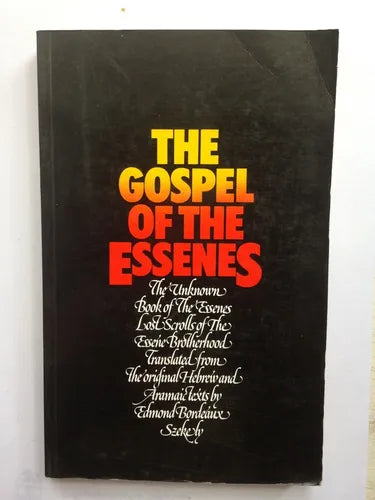 Libro usado en venta: The gospel of the essenes de Edmond Bordeaux Szekely; editorial Saffron Walden impreso en 1990 realizamos envios a todo el mundo.1