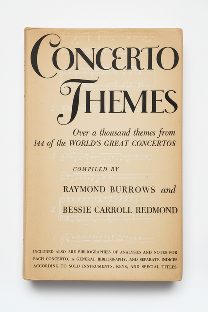 libro usado concerto themes La foto esta mejorada con Ia