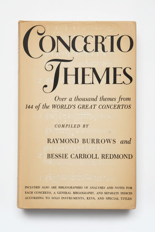 libro usado concerto themes La foto esta mejorada con Ia