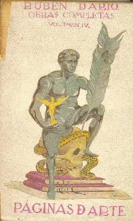 Libro usado en venta: Paginas de arte de Ruben Dario; editorial Madrid realizamos envios a todo el mundo.1