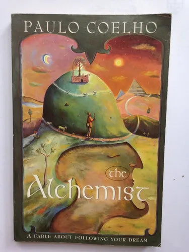 Libro usado en venta: The alchemist de Paulo Coelho; editorial HarperCollins impreso en 1995 realizamos envios a todo el mundo.1