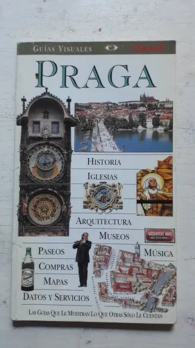 Libro usado en venta: Praga de Guias Visuales; editorial AGEA impreso en 1997 realizamos envios a todo el mundo.1