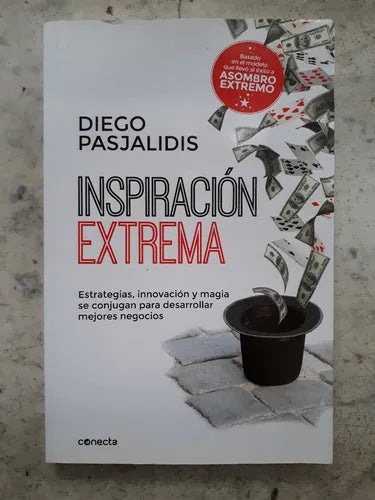 Libro usado en venta: Inspiracion extrema de Diego Pasjalidis; editorial Conecta impreso en 2015 realizamos envios a todo el mundo.1