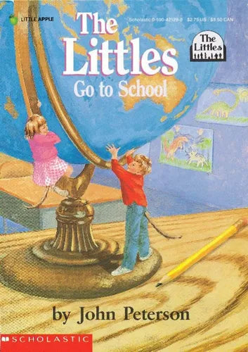 Libro usado en venta: The littles go to school de John Peterson; editorial Scholastic impreso en 1983 realizamos envios a todo el mundo.1