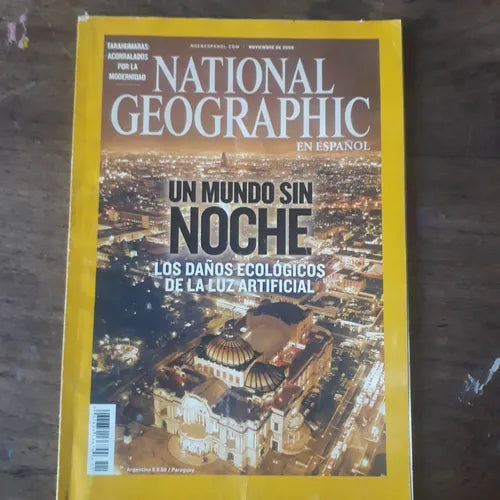 Libro usado en venta: Un mundo sin noche - Nov. 2008 de National Geographic; editorial National Geographic impreso en 1999 envios a todo el mundo.1