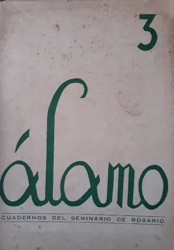 Libro usado en venta: Alamo de Cuadernos Cuatrimestrales; impreso en 1953 realizamos envios a todo el mundo.1
