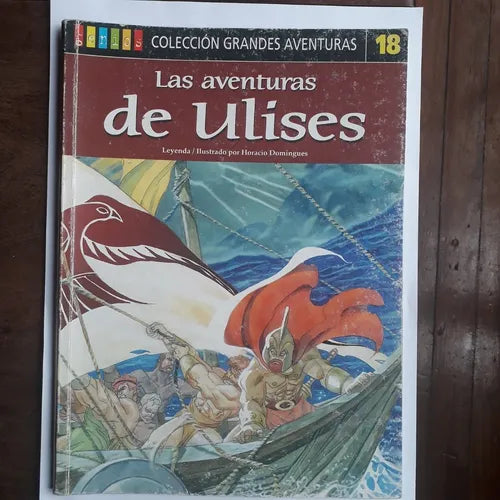 Libro usado en venta: Las aventuras de Ulises - Leyenda - Biblioteca Genios N? 18; editorial AGEA impreso en 2001 realizamos envios a todo el mundo.1