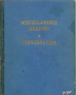 Libro usado en venta: Miscellaneous reading & conversation de C. A. Gaume; editorial Impress impreso en 1959 realizamos envios a todo el mundo.1