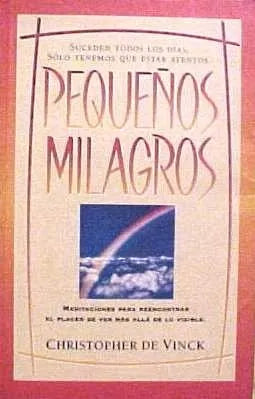 Libro usado en venta: Peque?os milagros de Christopher De Vinck; editorial Atlantida impreso en 1997 realizamos envios a todo el mundo.1