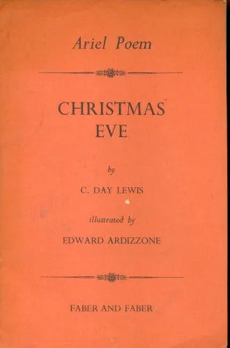 Libro usado en venta: Christmas Eve de C. Day Lewis; editorial Faber and faber impreso en 1954 realizamos envios a todo el mundo.1