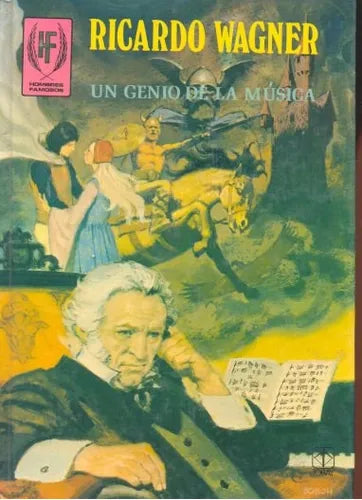 Libro usado en venta: Un genio de la musica de Ricardo Wagner; editorial Toray impreso en 1981 realizamos envios a todo el mundo.1