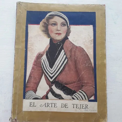 Libro usado en venta: El arte de tejer de E. V. de V.; realizamos envios a todo el mundo.1