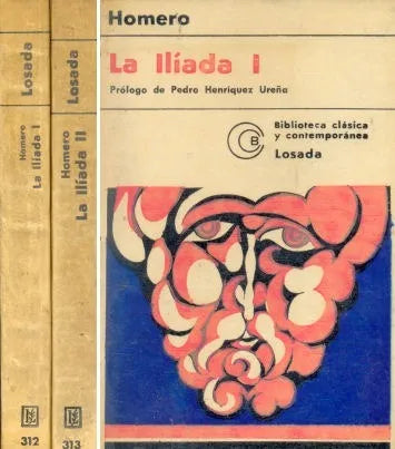 Libro usado en venta: La iliada de Homero; editorial Losada realizamos envios a todo el mundo.1