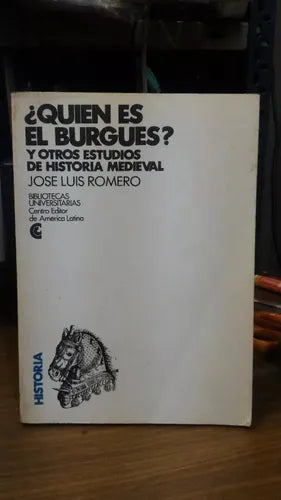 Libro usado en venta: Quien es el burgues de Jose Luis Romero; editorial Centro Editor de America Latina impreso en 1984 envios a todo el mundo.1