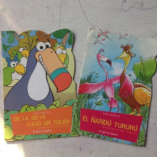 Libro usado en venta: De la selva llego un tucan - El ?andu tururu de Aldo Boetto; editorial El gato de hojalata impreso en 2007.1