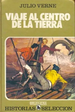 Libro usado en venta: Viaje al centro de la tierra de Julio Verne (Jules Verne); editorial Bruguera impreso en 1984 realizamos envios a todo el mundo.1