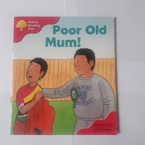 Libro usado en venta: Poor old Mum! de Roderick Hunt - Alex Brychta; editorial Oxford University Press impreso en 2003 envios a todo el mundo.1