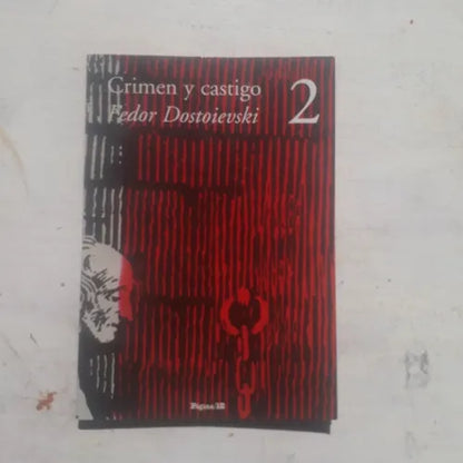 Libro usado en venta: Crimen y castigo - (Tomo 2) de Fiodor Dostoievski (Dostoyevski); editorial Pagina 12 impreso en 2008 envios a todo el mundo.1
