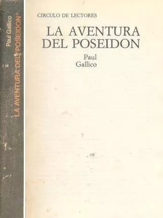 Libro usado en venta: La aventura del "poseidon" de Paul Gallico; editorial Circulo de Lectores impreso en 1975 realizamos envios a todo el mundo.1