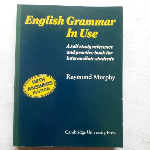 Libro usado en venta: Grammar in use - Reference and practice book for intermediate students de Raymond Murphy; Cambridge University Press 1991.1