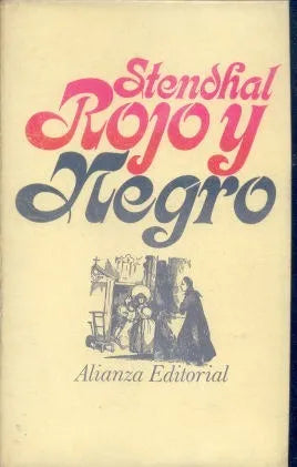 Libro usado en venta: Rojo y negro de Stendhal; editorial Alianza impreso en 1970 realizamos envios a todo el mundo.1