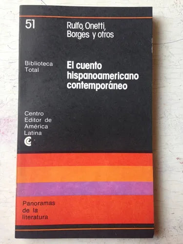 Libro usado en venta: El cuento hispanoamericano contemporaneo de Borges, Rulfo, Onetti y otros; Centro Editor de America Latina impreso en 19771.1