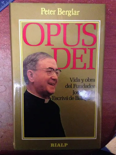 Libro usado en venta: Opus Dei de Peter Berglar; editorial Rialp impreso en 1988 realizamos envios a todo el mundo.1