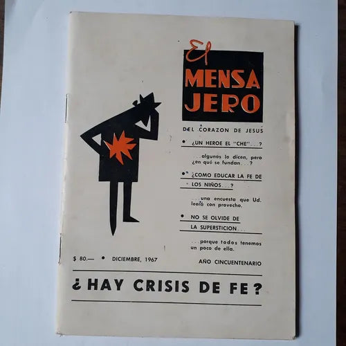 Libro usado en venta: El mensajero del corazon de Jesus de Revista; impreso en 1967 realizamos envios a todo el mundo.1