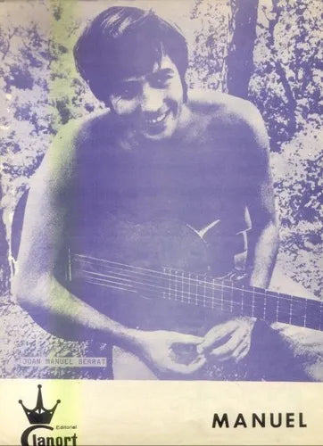 Libro usado en venta: Manuel de Juan Manuel Serrat; editorial Lanort impreso en 1970 realizamos envios a todo el mundo.1