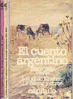 Libro usado en venta: El cuento argentino 1930 - 1959 de Gudiño Kramer - Saenz; editorial Centro Editor de America Latina impreso en 1981.1