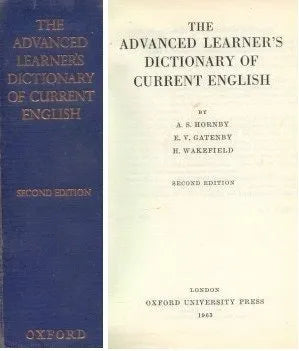 Libro usado en venta: The advance learner's dictionary of current english de Hornby - Gatenby - Wakefield; Oxford impreso en 19631.1