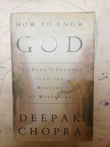 Libro usado en venta: How to know god de Deepak Chopra; editorial Rider impreso en 2000 realizamos envios a todo el mundo.1