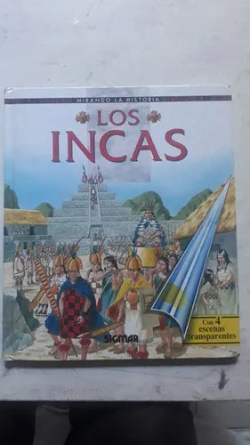 Libro usado en venta: Los Incas - Con 4 escenas transparentes de Tim Wood; editorial Sigmar impreso en 1998 realizamos envios a todo el mundo.1