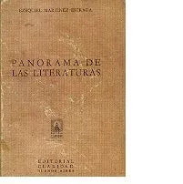 Libro usado en venta: Panorama de las literaturas de Ezequiel Martinez Estrada; editorial Claridad impreso en 1946 realizamos envios a todo el mundo.1
