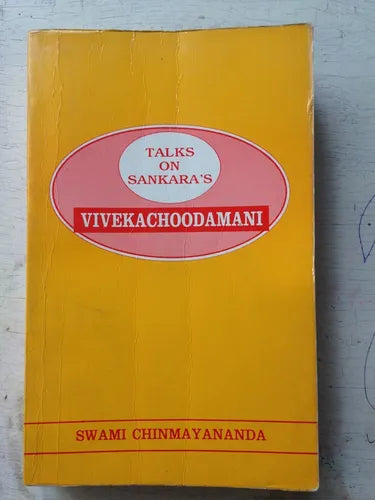 Libro usado en venta: Talks on Sankara's - Vivekachoodamani (Subrayado) de Swami Chinmayananda; editorial Central Chinmaya impreso en 1995.1