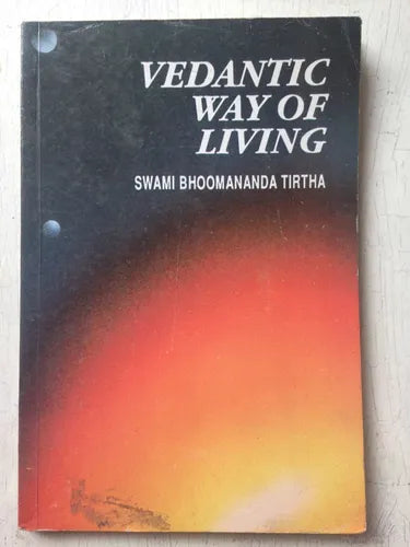 Libro usado en venta: Vedantic way of living de Swami Bhoomananda Tirtha; editorial Sterling Paperback impreso en 1997 envios a todo el mundo.1