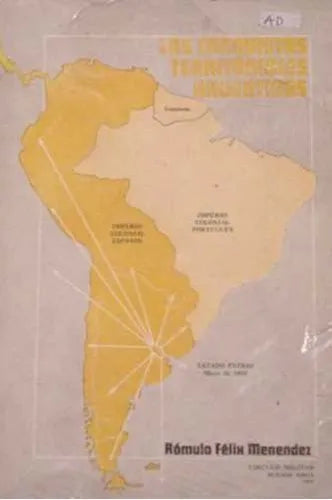 Libro usado en venta: Las conquistas territoriales argentinas de Romulo Felix Menendez; editorial Circulo Militar impreso en 1982.1