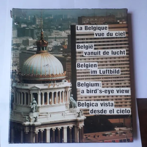 Libro usado en venta: La Belgique vue du ciel de Gus Poncin; editorial Meddens impreso en 1979 realizamos envios a todo el mundo.1