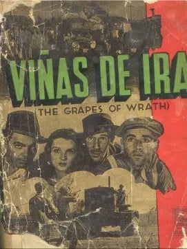 Libro usado en venta: Vi?as de ira de John Steinbeck; editorial Claridad impreso en 1949 realizamos envios a todo el mundo.1