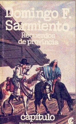 Libro usado en venta: Recuerdos de provincia de Domingo Faustino Sarmiento; editorial Centro Editor de America Latina impreso en 1979.1