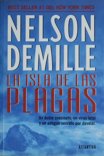 Libro usado en venta: La isla de las plagas de Nelson DeMille; editorial Atlántida impreso en 1998 realizamos envios a todo el mundo.1
