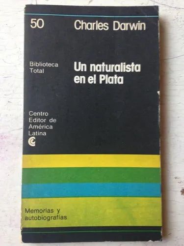 Libro usado en venta: Un naturalista en el Plata de Charles Darwin; editorial Centro Editor de America Latina impreso en 1977 envios a todo el mundo.1