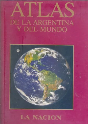 Libro usado en venta: Gran Atlas de la Argentina y el mundo; editorial La Nacion impreso en 2003 realizamos envios a todo el mundo.1