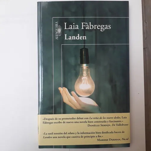 Libro usado en venta: Landen de Laia Fabregas; editorial Alfaguara impreso en 2011 realizamos envios a todo el mundo.1