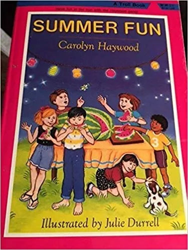 Libro usado en venta: Summer fun de Carolyn Haywood; editorial A Troll Books impreso en 1986 realizamos envios a todo el mundo.1