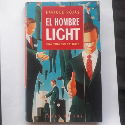 Libro usado en venta: El hombre light - Una vida sin valores de Enrique Rojas; editorial Temas de Hoy impreso en 1995 envios a todo el mundo.1