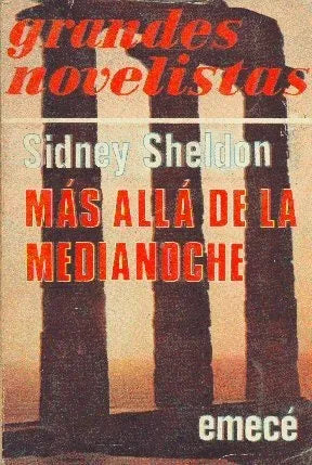 Libro usado en venta: Mas alla de la medianoche de Sidney Sheldon; editorial Emece impreso en 1978 realizamos envios a todo el mundo.1