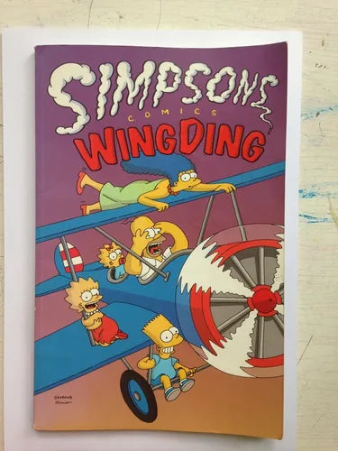 Libro usado en venta: Simpsons Comics Wingding; editorial HarperCollins impreso en 1997 realizamos envios a todo el mundo.1